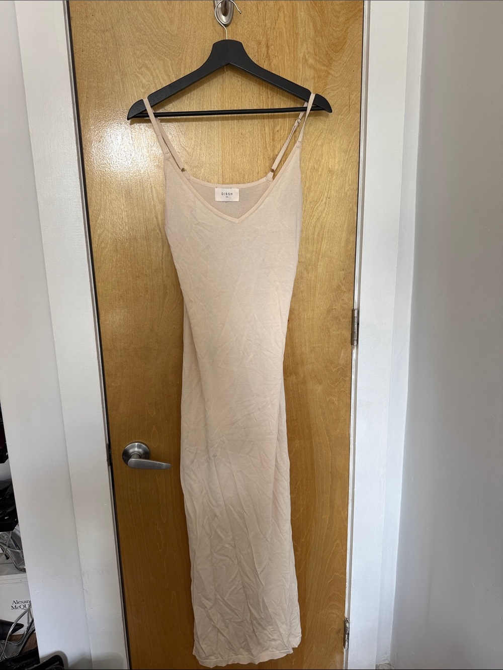 DISSH Beige Maxi Slip Dress